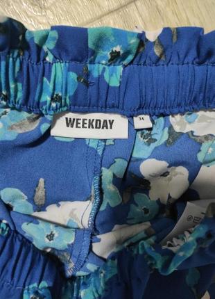 Широкі брюки панталони кюлоти weekday ( как zara h&m  cos)3 фото