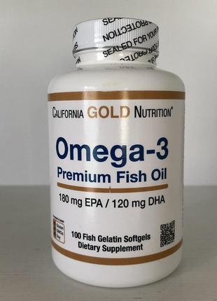 Омега рыбий жир  omega usa gold