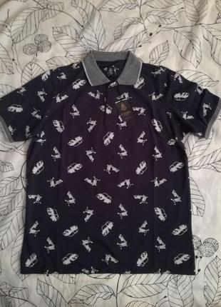 Котонова футболка поло antonio fusaro