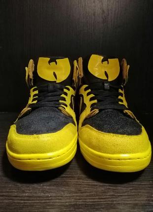 Jordan retro 1. wu-tang3 фото