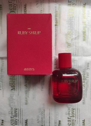 Zara ruby syrup жіночий аромат