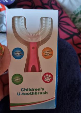 Зубная щётки детские роз1 фото