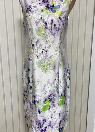 Сукня міді в квітковий принт laura ashley1 фото