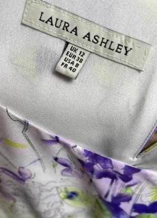 Платье миди в цветочный принт laura ashley3 фото