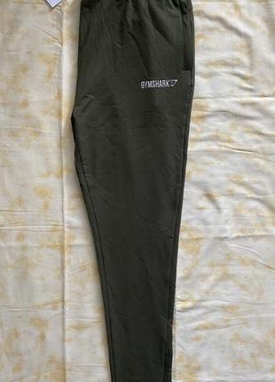 Штани gymshark tapered bottoms khaki, оригінал, розмір xl3 фото