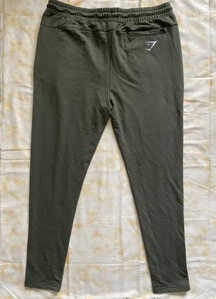Штани gymshark tapered bottoms khaki, оригінал, розмір xl2 фото