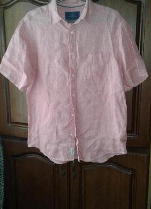 Натуральна лляна сорочка