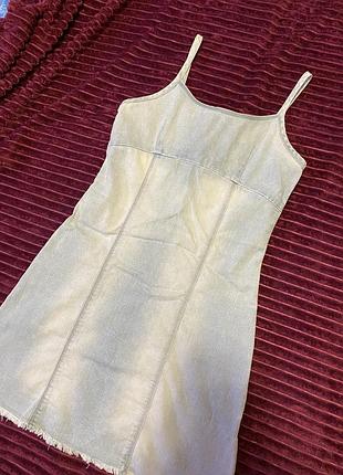 Джинсовий сарафан