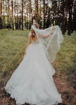 Весільну сукню+фата, можливий торг5 фото