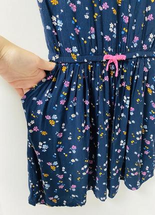 Красиве натуральне плаття з віскози h&m в квітковий принт 🌸🌸🌸3 фото
