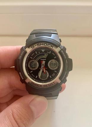 Годинник часы casio g-shock aw-590-1aer.