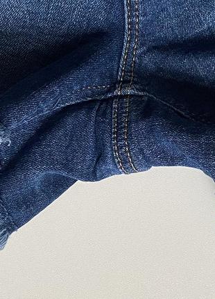 S-m сині джинсові рвані короткі шорти шорты5 фото