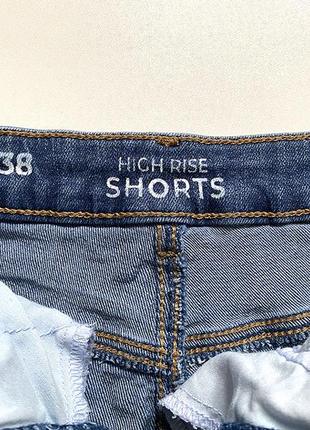 S-m сині джинсові рвані короткі шорти шорты6 фото