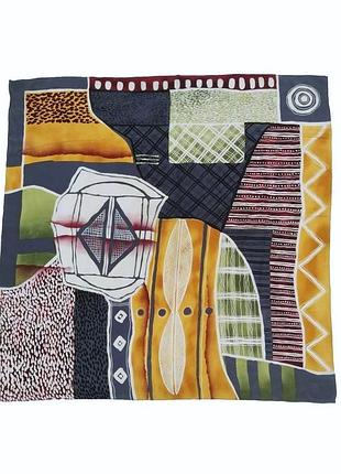 Шелковый платок  абстракция /4209/
