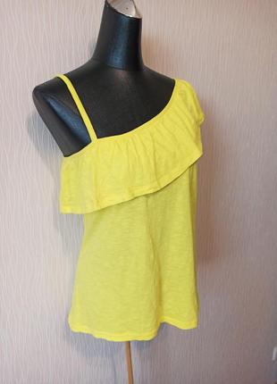 Красивая яркая летняя майка футболка на девушку