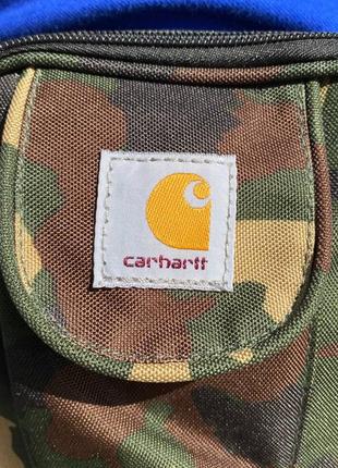 Сумка месенджер carhartt essentials camo +подарунок jordan3 фото