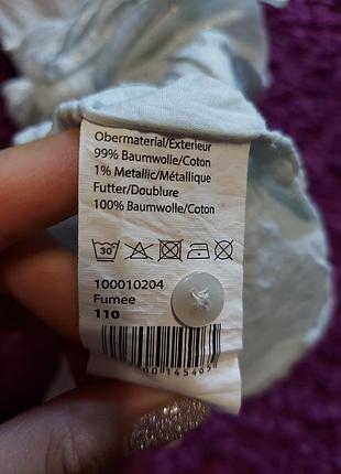 Летний брючный комбинезон для малышки manor kids 110