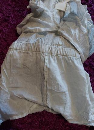 Летний брючный комбинезон для малышки manor kids 110