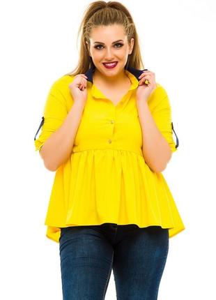 Блуза батал жіноча