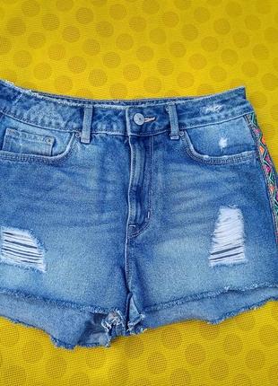 Классные джинсовые шорты h&m2 фото