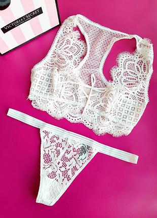 Комплект білизни victoria's secret вікторія сікрет оригінал