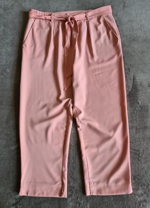 ✅✅✅ распродажа   женские  укороченные брюки штаны лососевый цвет guess1 фото