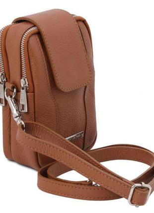 Эксклюзивная мягкая кожаная сумка-чехол, панч для телефона tl141698 tuscany8 фото