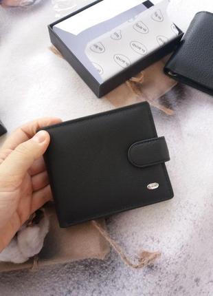 Мужской кожаный кошелек чоловічий шкіряний гаманець портмоне кожаное1 фото