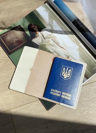 Обложка на паспорт, обкладинка для паспорта, шкіра3 фото