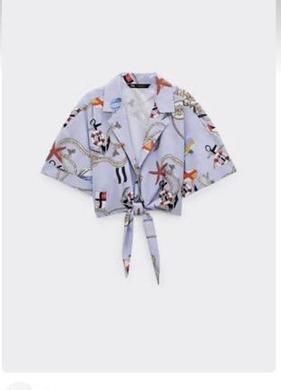 Топ блуза сорочка zara