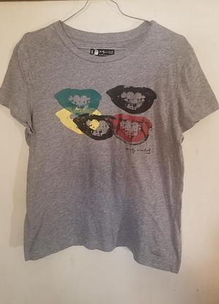 Футболка andy warhol by pepe jeans.