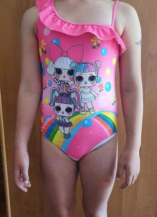 Купальник дитячий сдельний для дівчинки