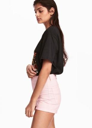 H&m шорты с завышенной талией, m