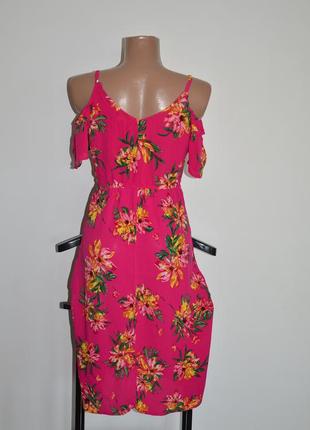 Літня жіноча сукня в квітковий принт2 фото