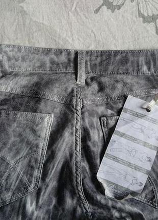 Брендові фірмові італійські стрейчеві жіночі літні двохсторонні джинси брюки gas,оригінал,нові з бірками,розмір w28 l32.5 фото
