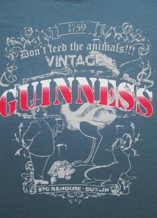 Шикарная хлопковая футболка с надписями guinness 🌺🍒🌺3 фото