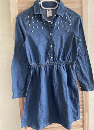 Джинсова сукня