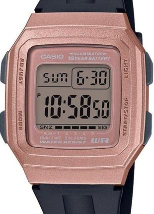 Стильний годинник casio f-201wam-5avef