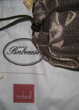 Косметичка, сумочка borbonese, италия, 100 % оригинал!2 фото