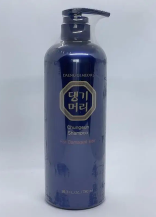 Daeng gi meo ri chungeun shampoo for damaged hair тонізуючий шампунь для пошкодженого волосся.