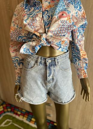 Шорты джинсовые xs-s