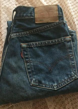 Стильні джинси levis модель 5503 фото