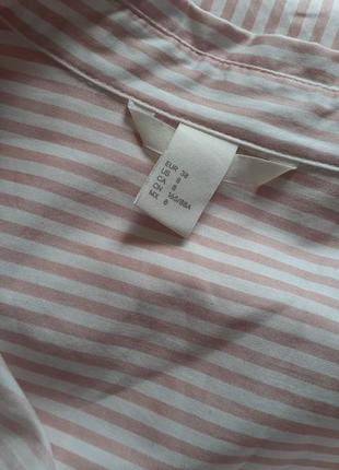 Сорочка в рожеву полоску від h&м5 фото