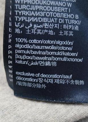 Сіра футболка з принтом tommy hilfiger tee8 фото