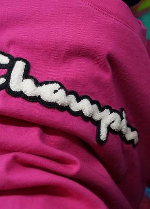 Футболка кроп-топ з об'ємним лого champion7 фото