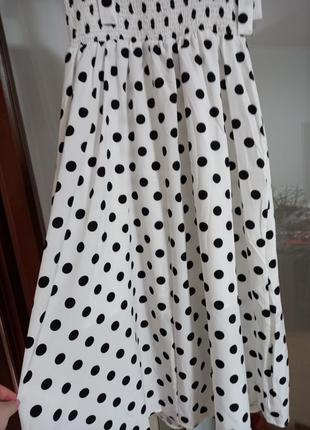 Гарне плаття в горошок shein 7