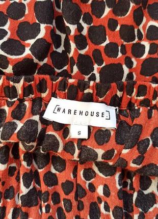 Платье сарафан в леопардовый принт warehouse3 фото