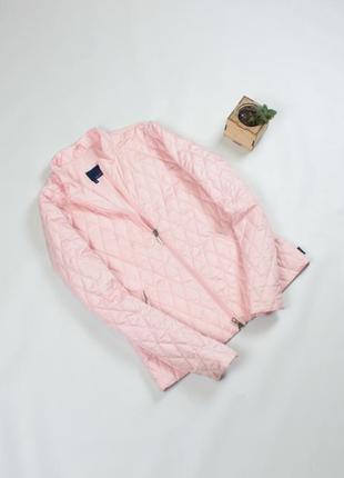 Moncler вінтажна куртка пухова стьобана монклер жіноча стеганка микропуховик рожева