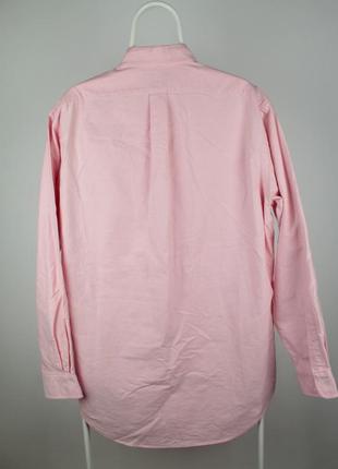 Шикарна оригінальна сорочка ralph lauren cotton oxford yarmouth6 фото