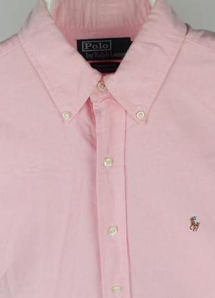 Шикарна оригінальна сорочка ralph lauren cotton oxford yarmouth3 фото